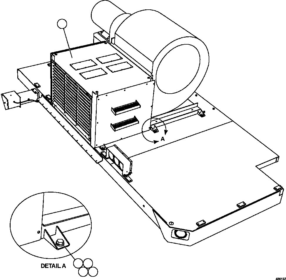 RETARDING GRID ASSEMBLY (SEE INDEX) 58C-06-10201 KOMATSU