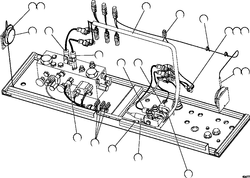 HARNESS, INTERNAL 58B-06-00630 KOMATSU