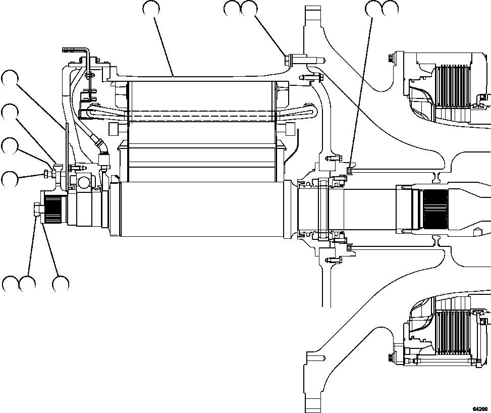Винт с головкой - 1 1/4" - 7NC X 3" 58B-30-00120 KOMATSU