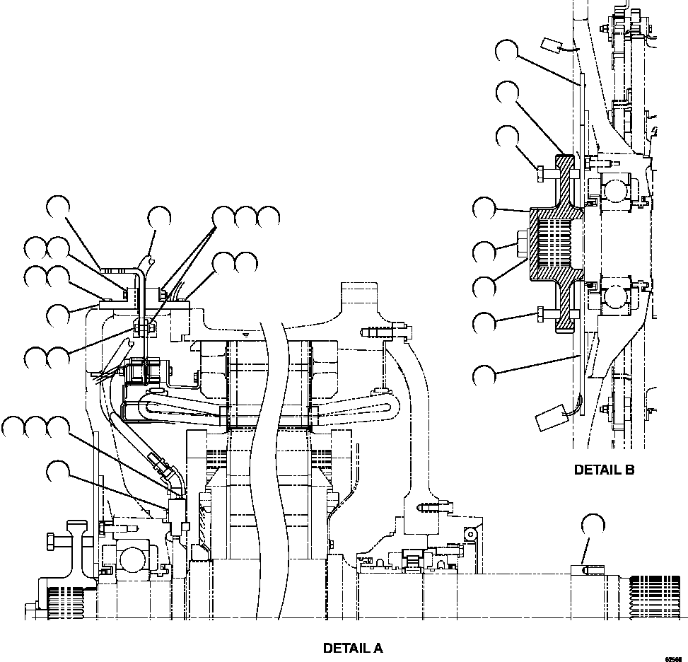 RETAINER, PARKING BRAKE 58B-06-02170 KOMATSU