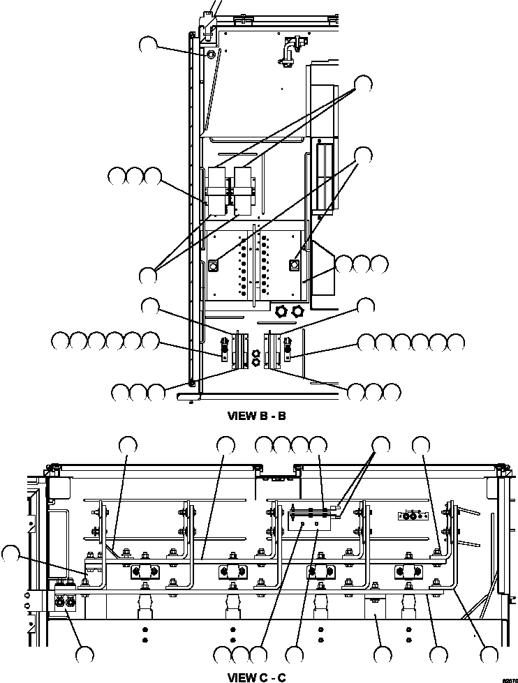 Гайка - 1/4" - 20NC VE4920 KOMATSU