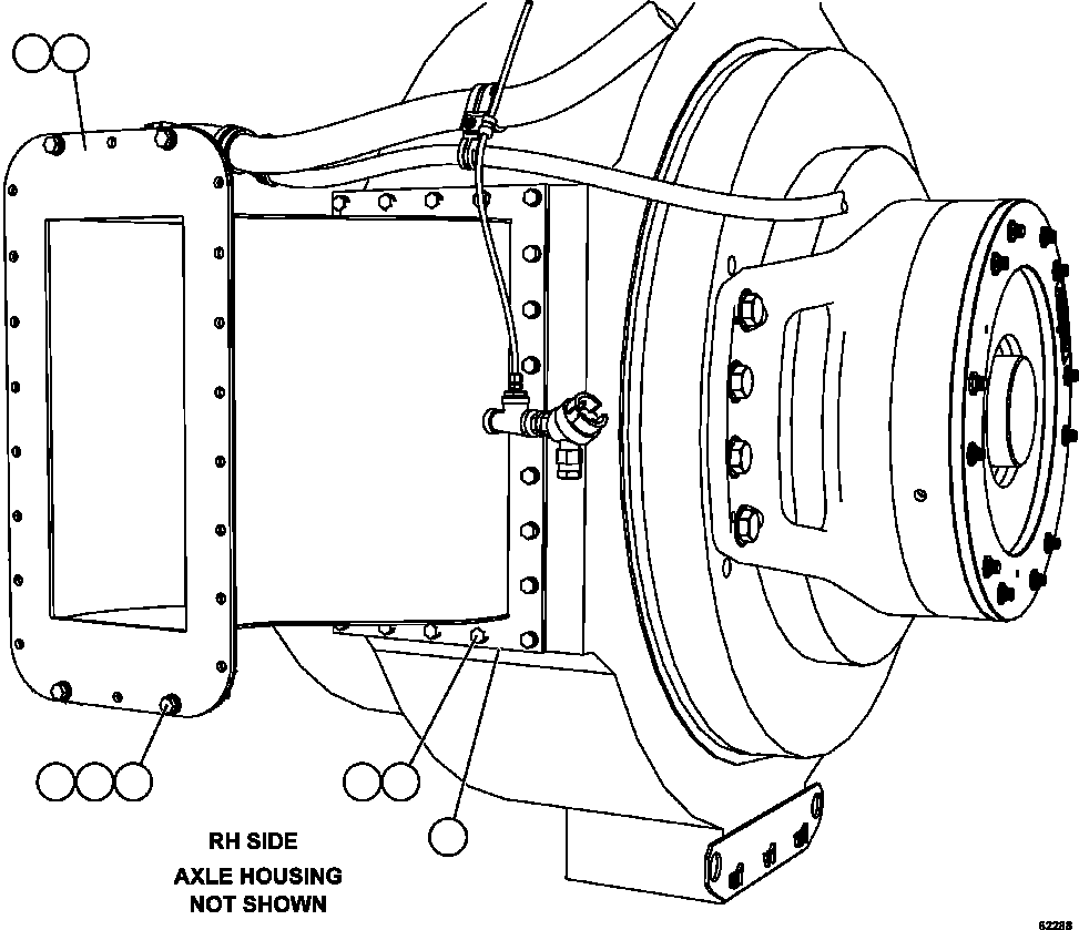 Воздуховод 58B-22-10000 KOMATSU
