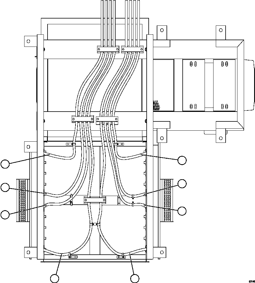 CABLE (RB11) (1) 58B-06-02810 KOMATSU