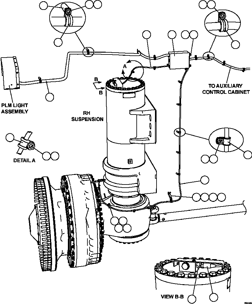 SENSOR, PRESSURE (FRONT SUSPENSION) 58E-06-10500 KOMATSU