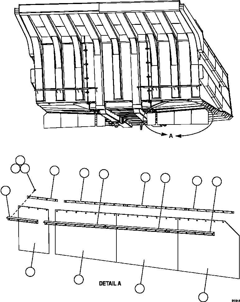 Брызговик 58B-74-00460 KOMATSU
