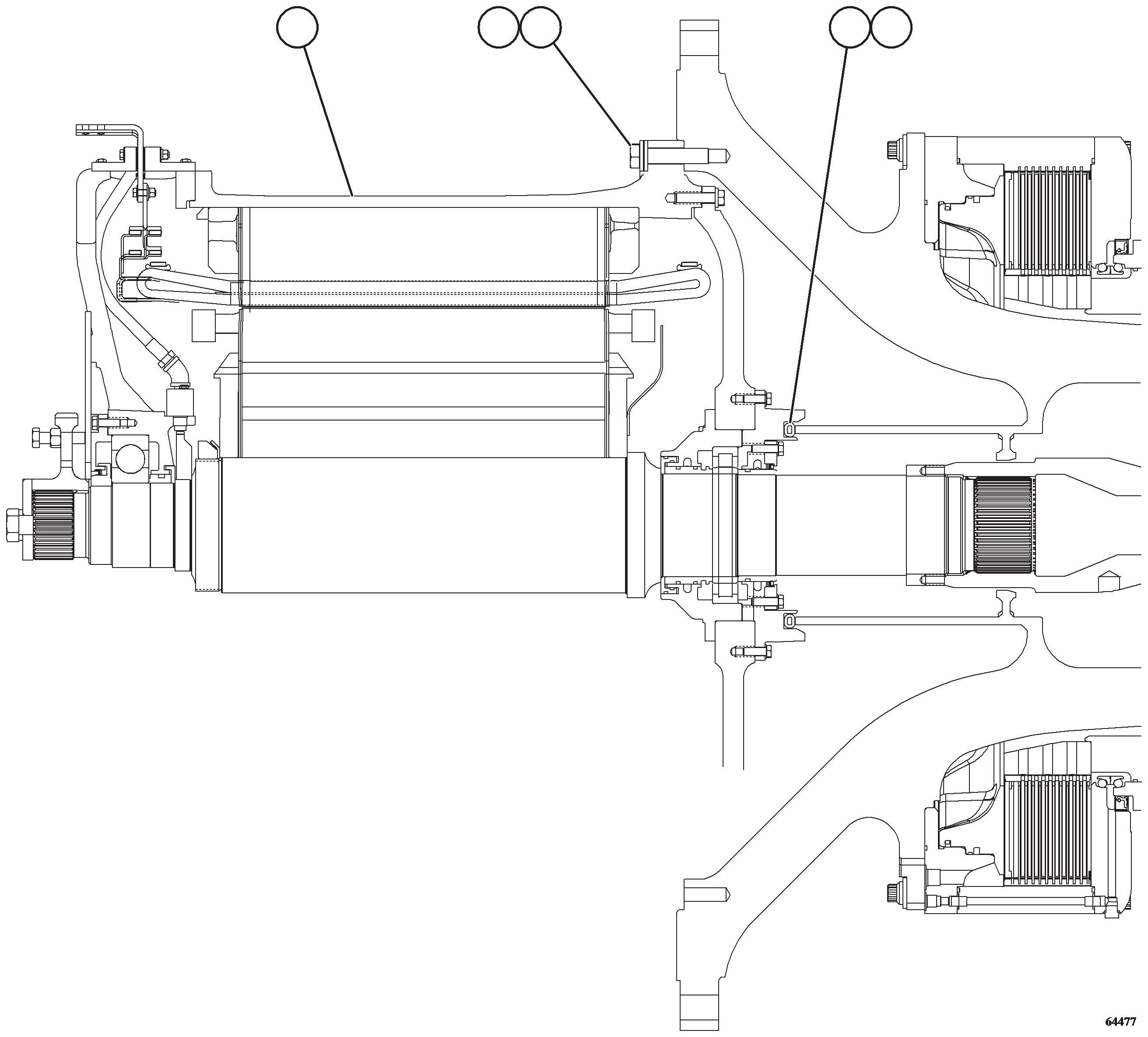 Винт с головкой - 1" - 8NC X 4 1/2" 58B-30-00610 KOMATSU