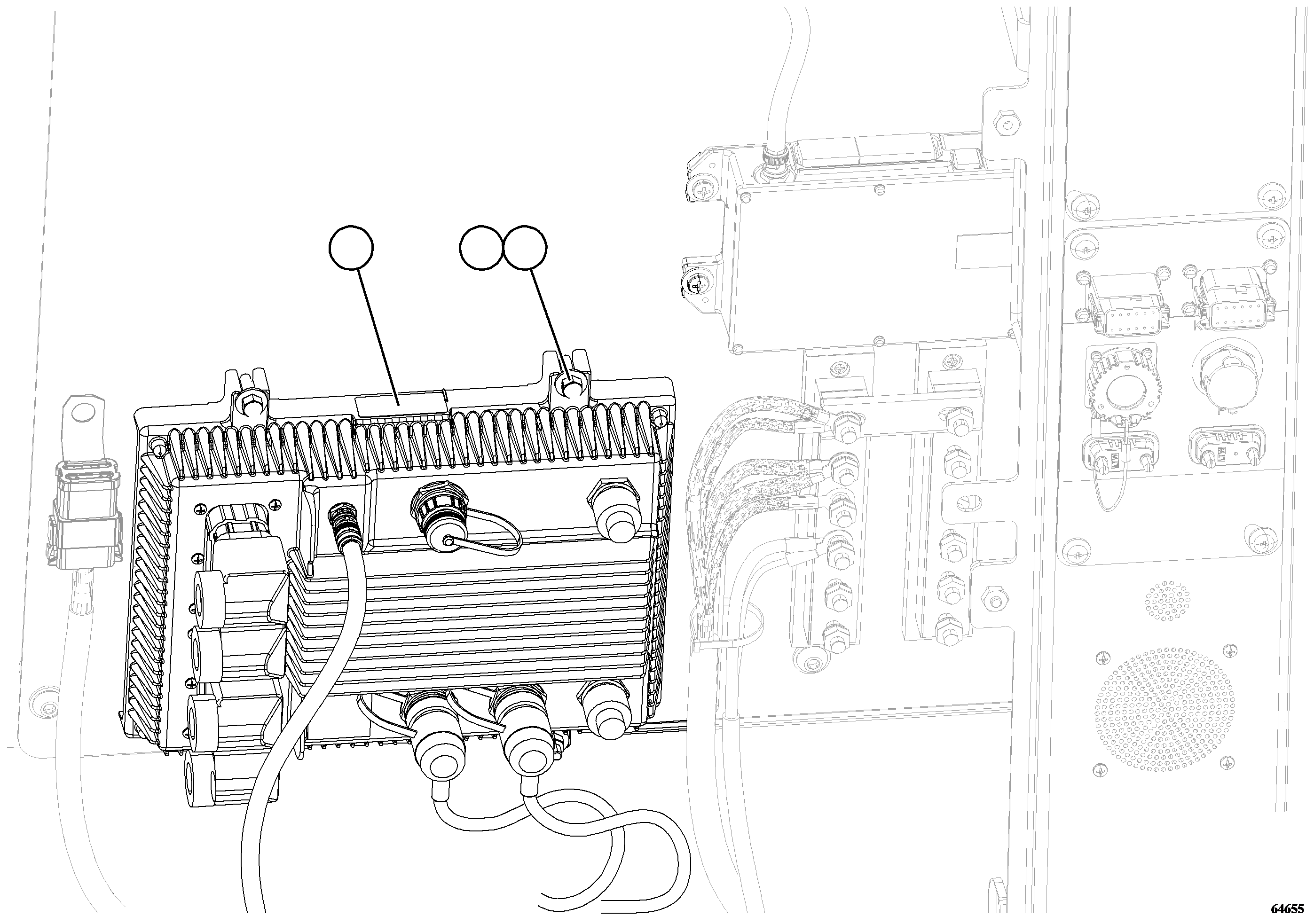 CONTROLLER, KOMVISION 7826-51-3003 KOMATSU