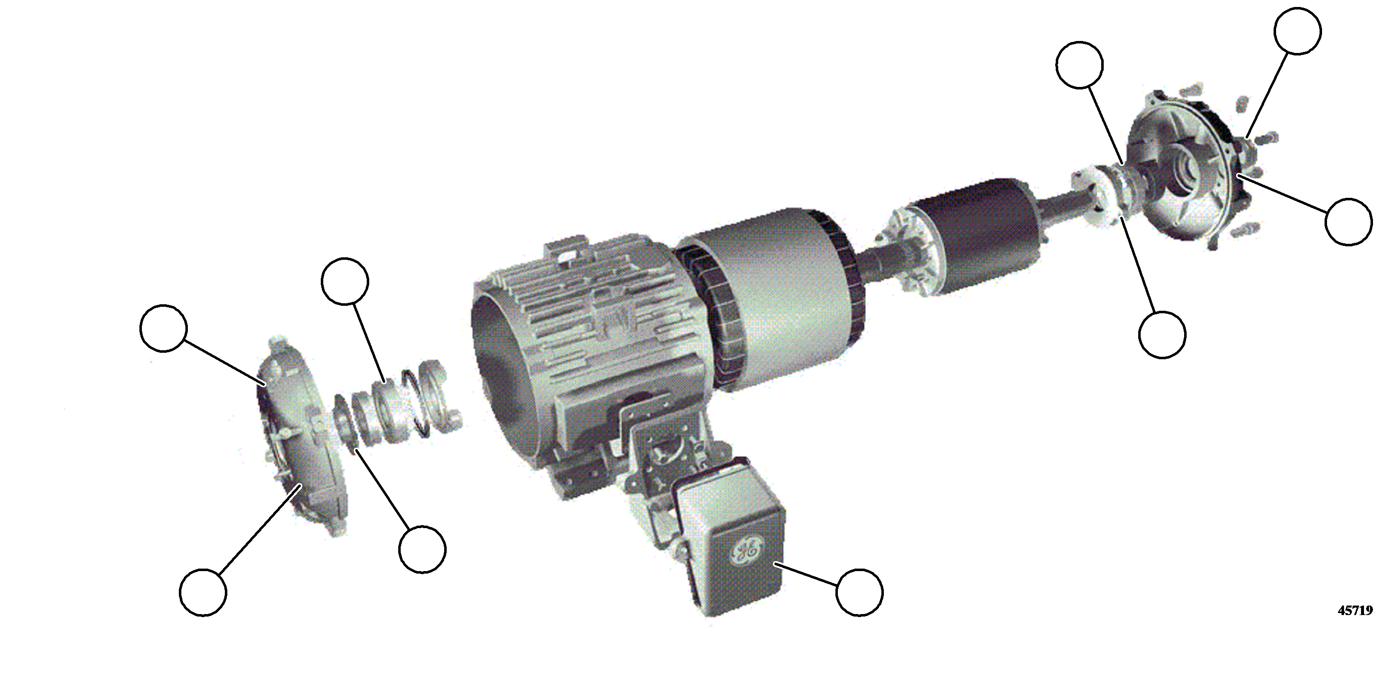 SLINGER, BEARING (DE & ODE) 58F-02-04620 KOMATSU
