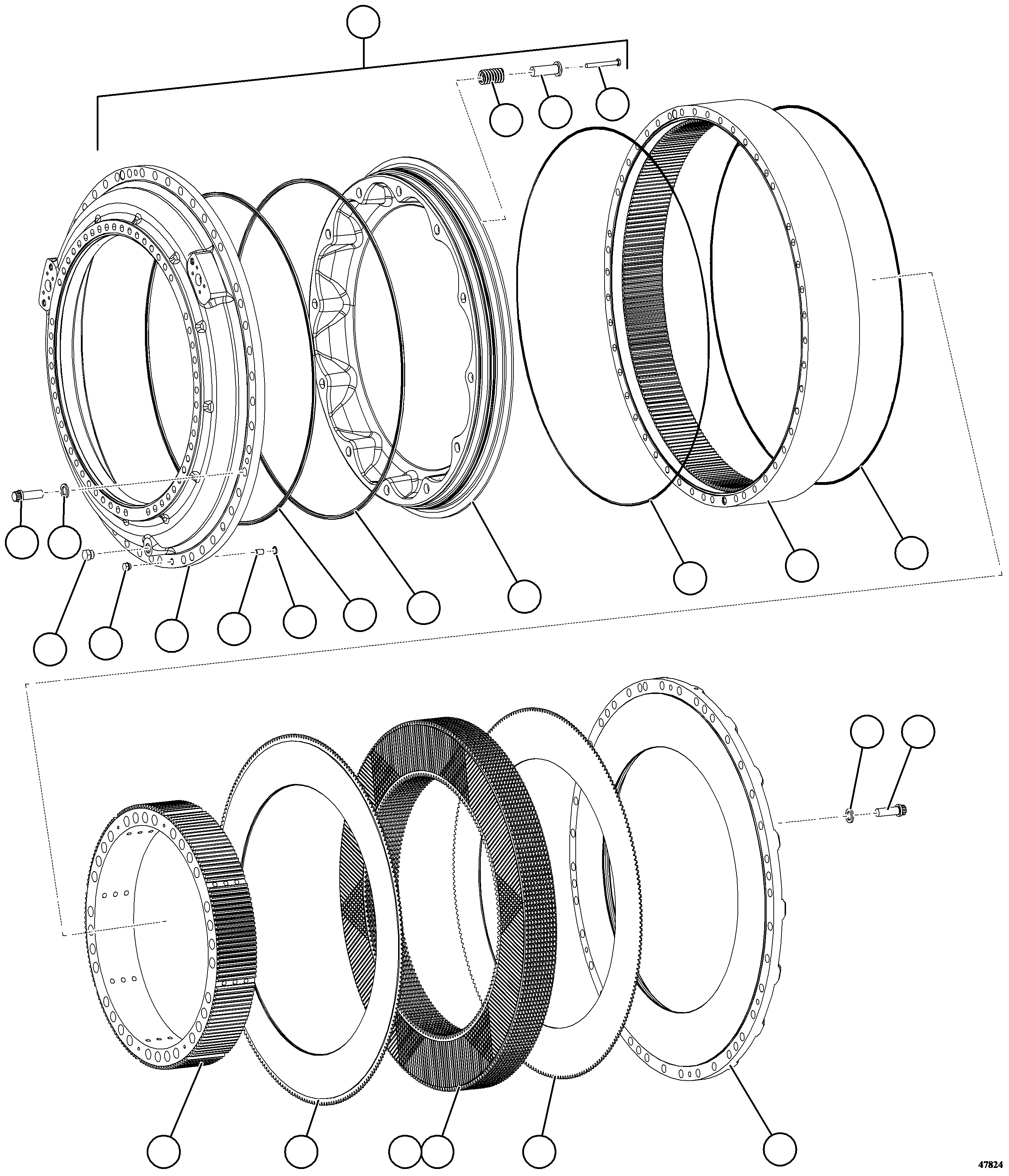 PLATE, BACK (2) 58B-32-00451 KOMATSU