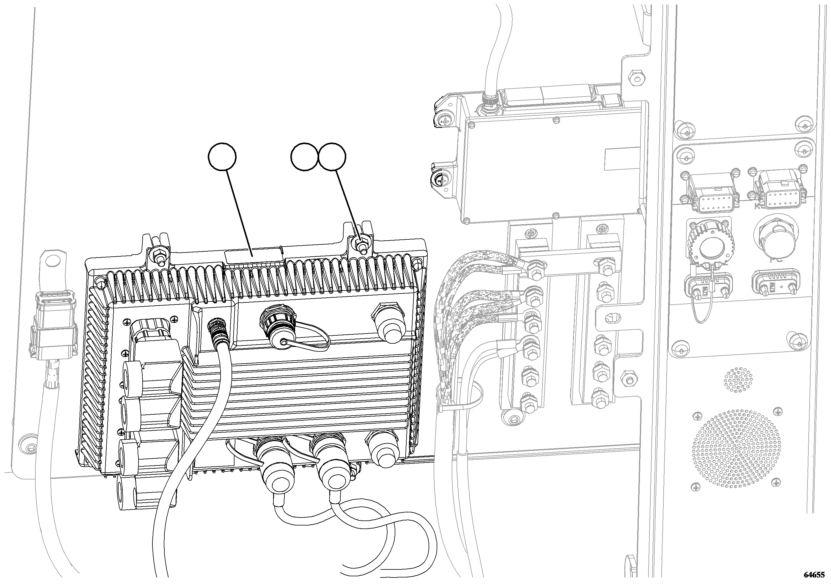 CONTROLLER, KOMVISION PLUS II 7826-51-3000 KOMATSU