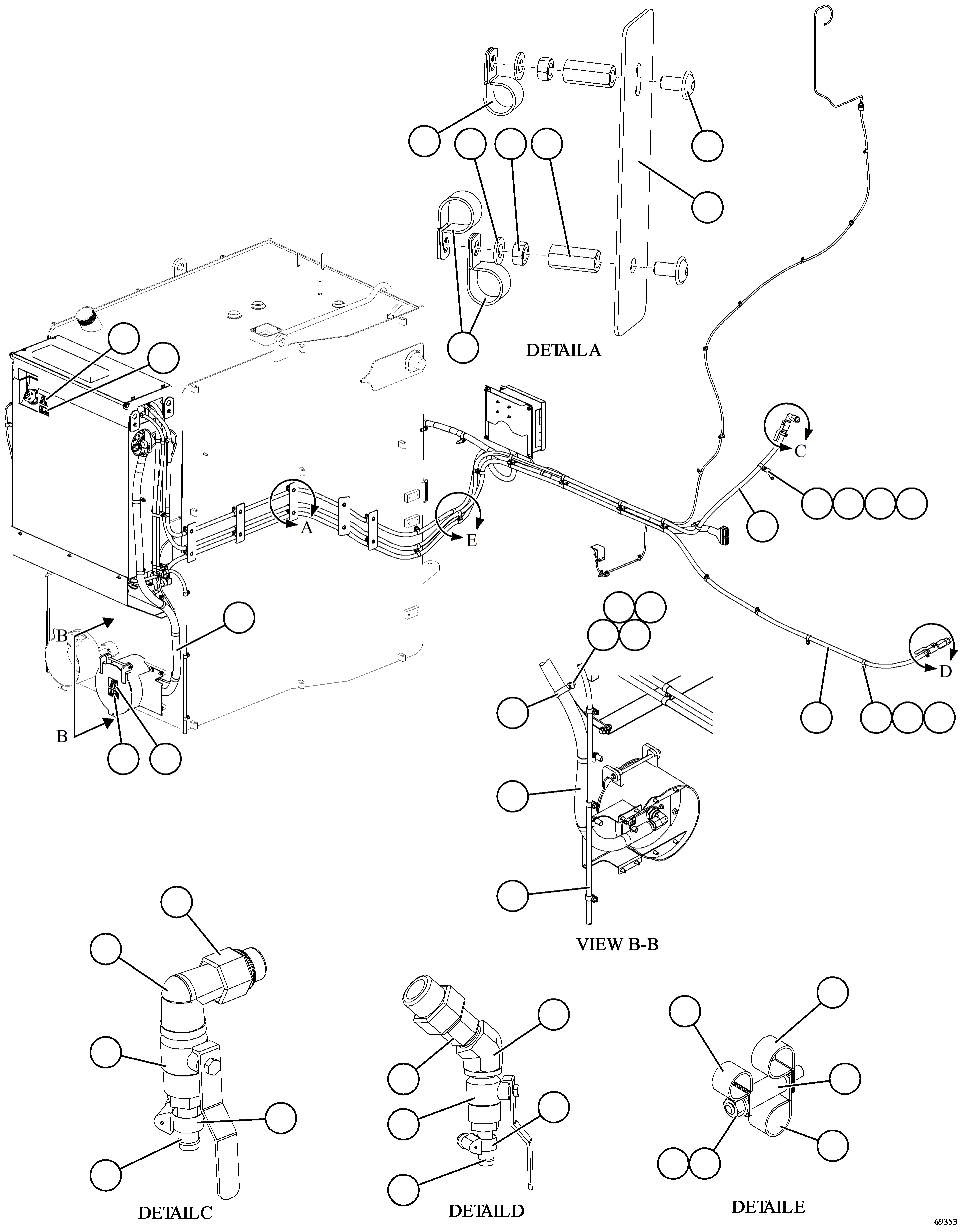PLATE, SHIELD 58E-80-09040 KOMATSU