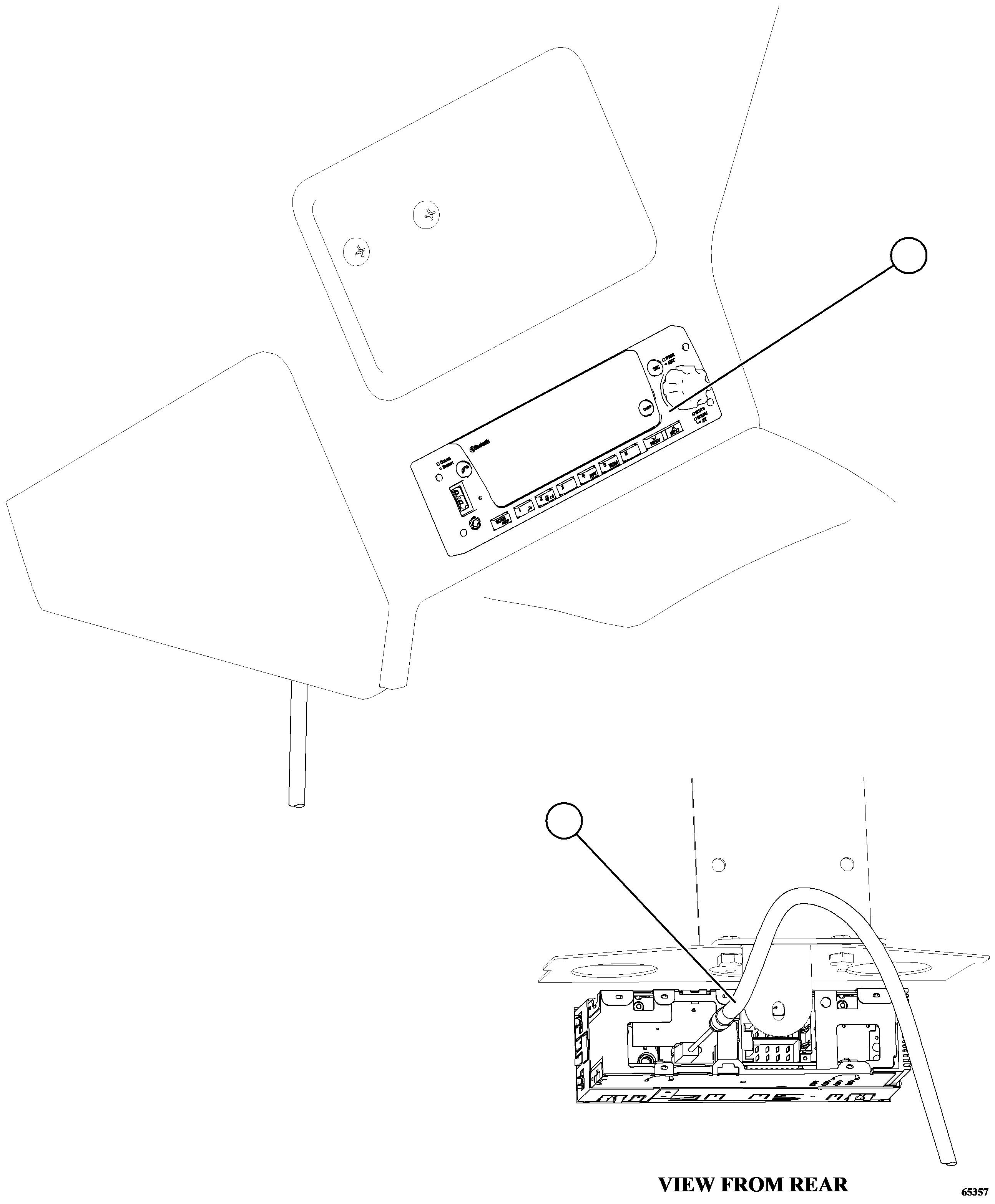 ADAPTER, ANTENNA 58E-98-10900 KOMATSU