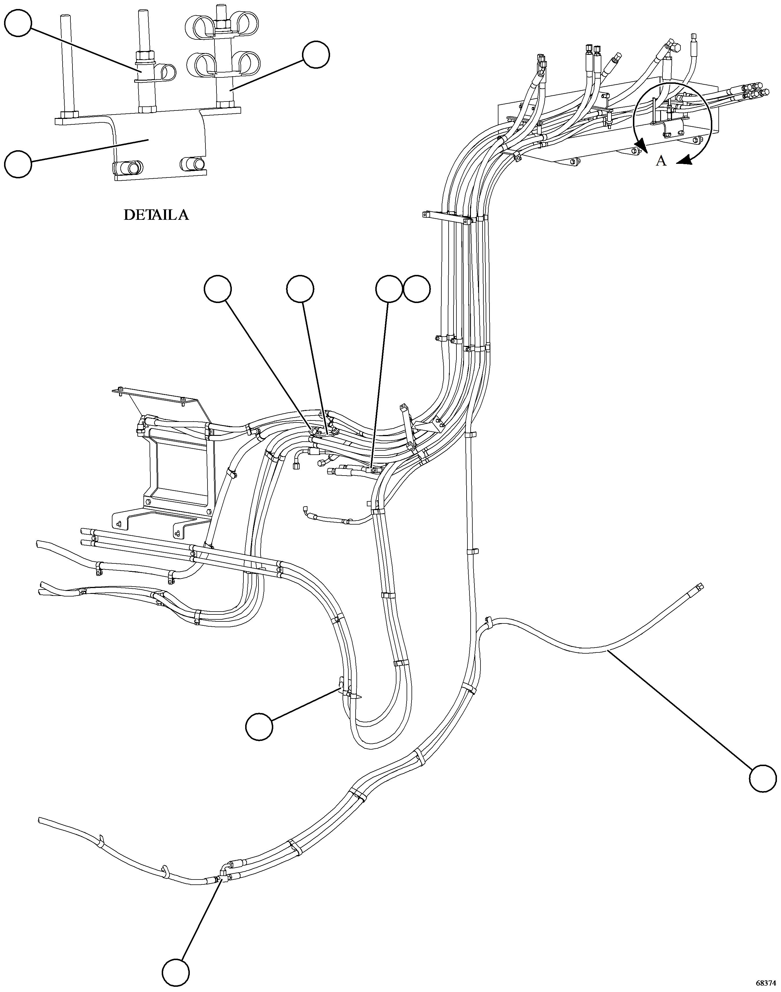 Кронштейн 58E-80-03840 KOMATSU