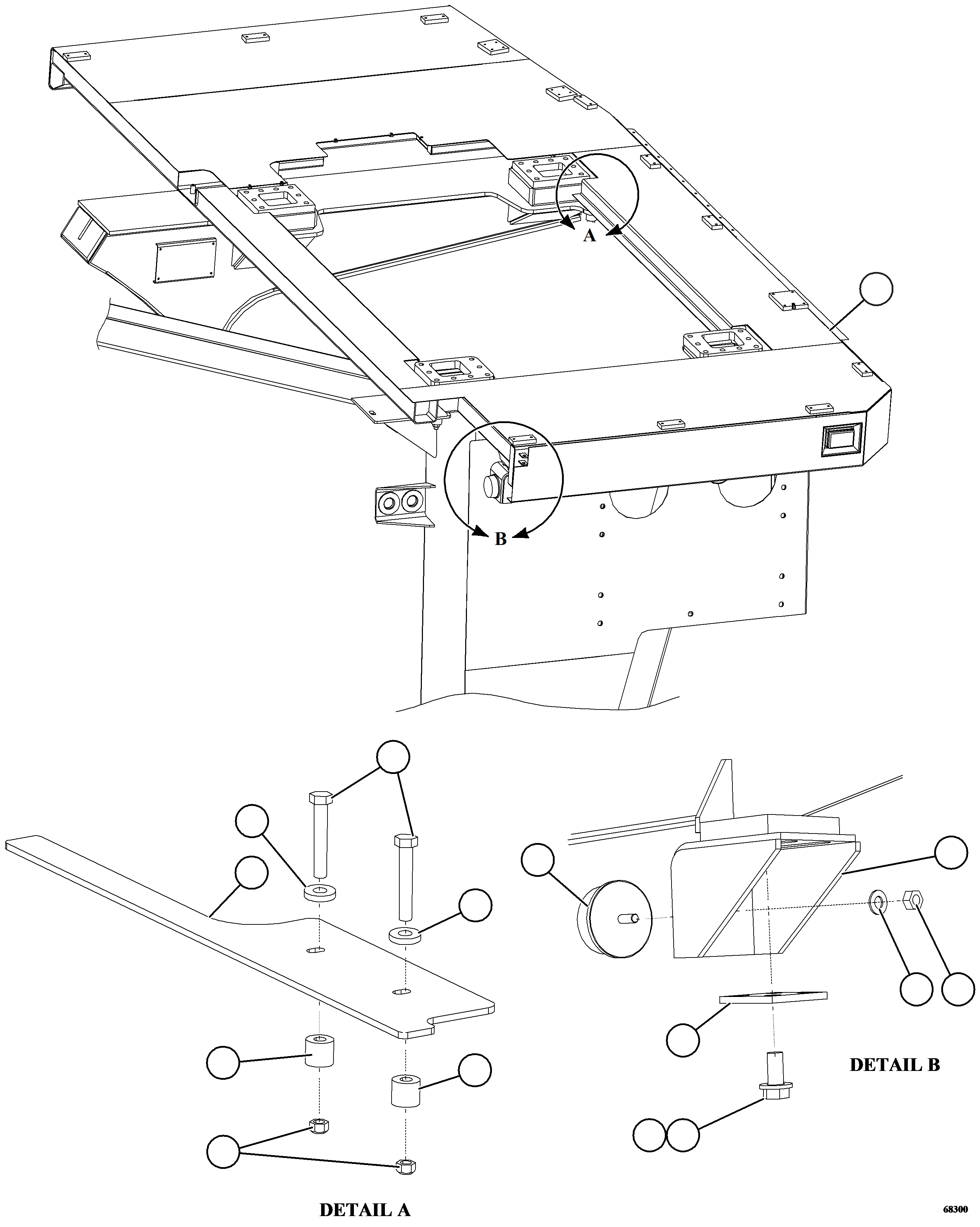 PLATE, MOUNT 58F-54-50100 KOMATSU