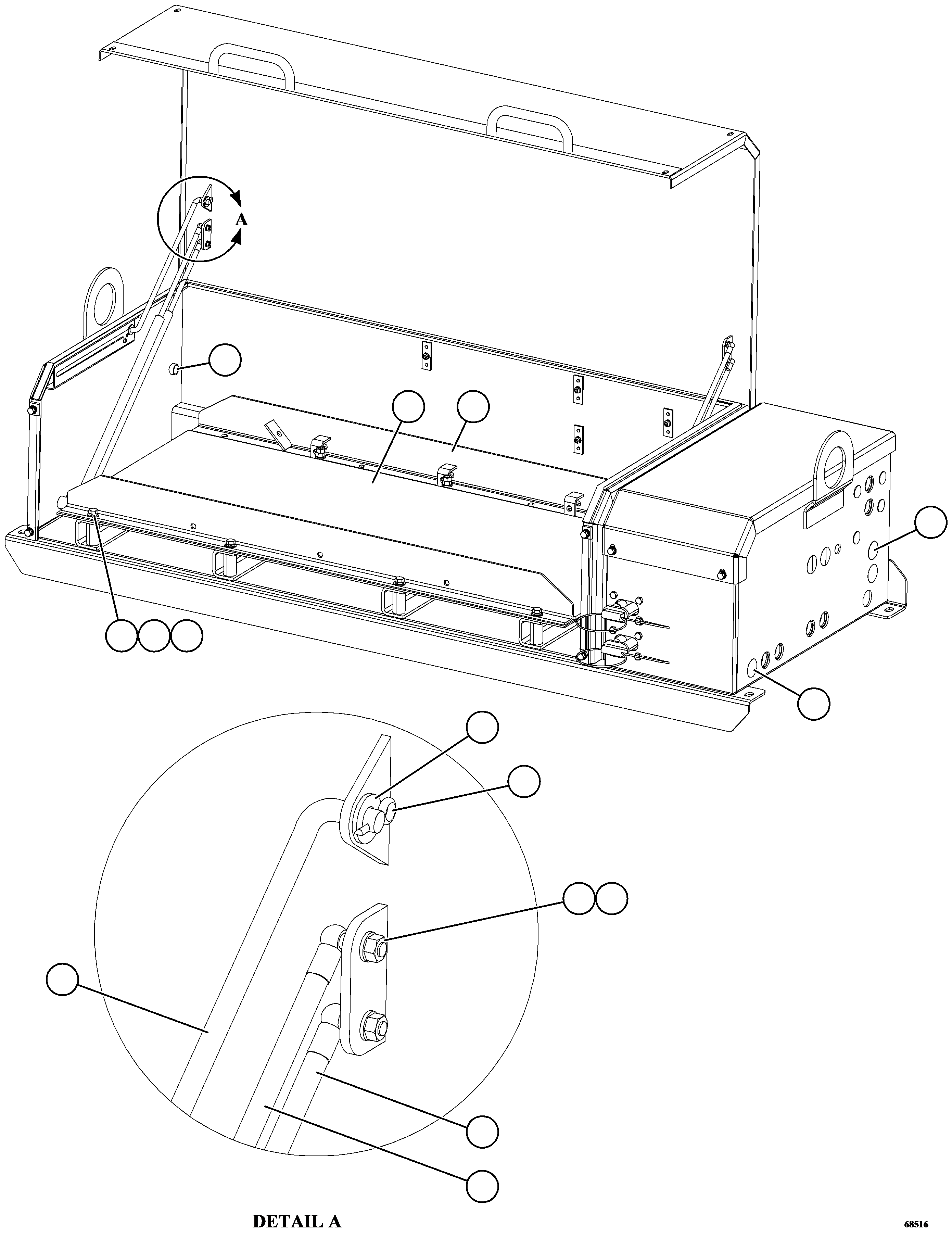 ROD (1) 58F-80-53810 KOMATSU
