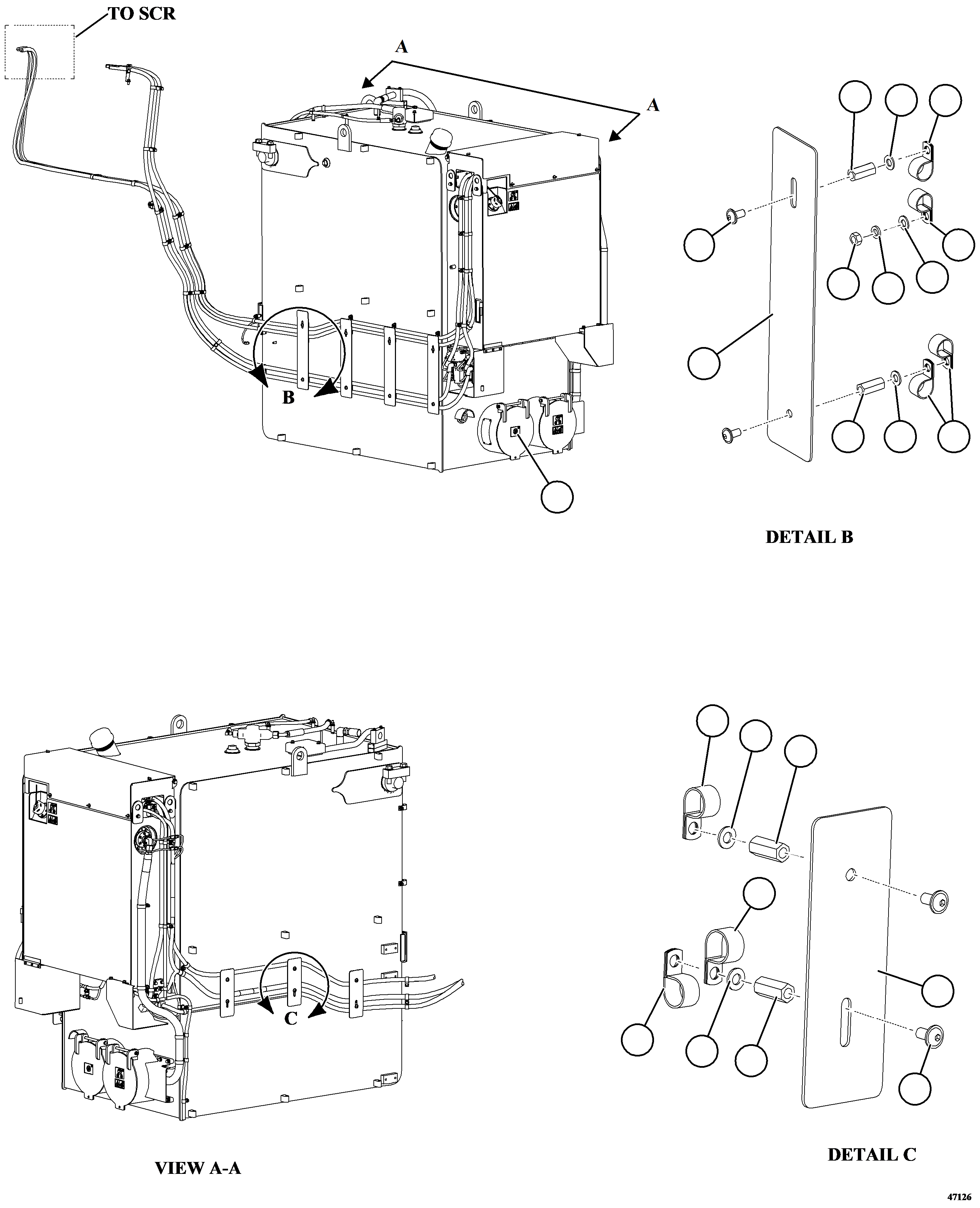PLATE, SHIELD 58D-54-01690 KOMATSU
