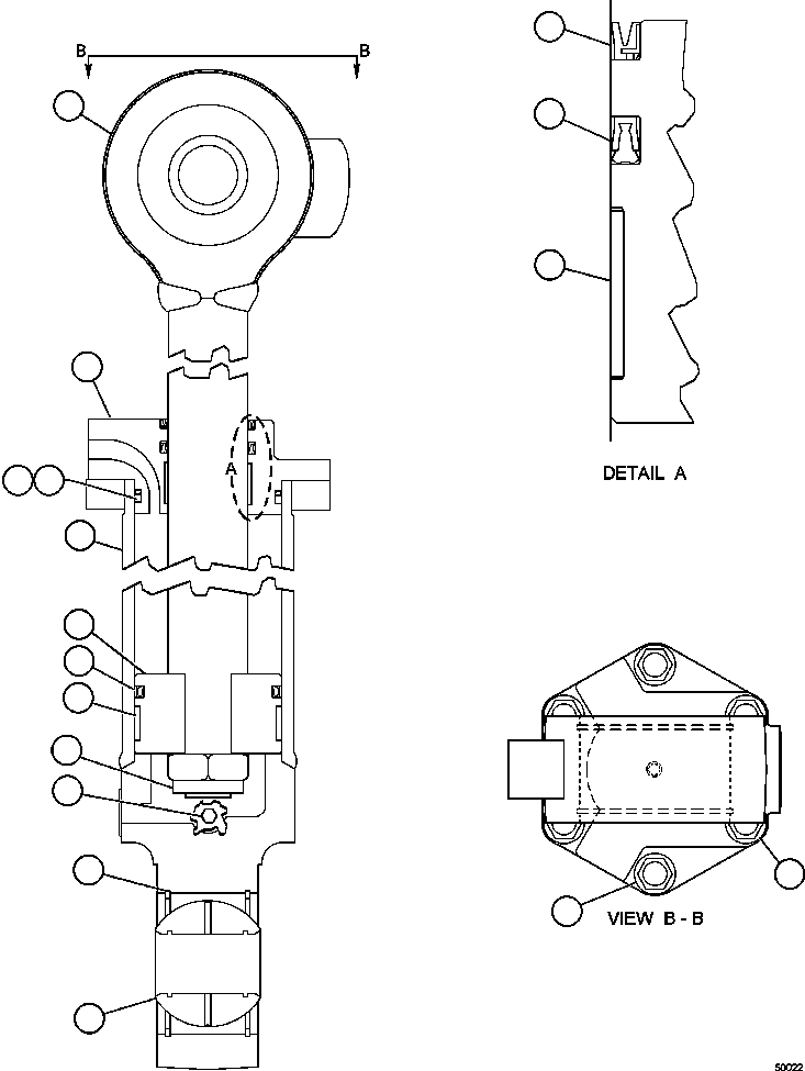 кольцо уплотнительное WA2680 KOMATSU