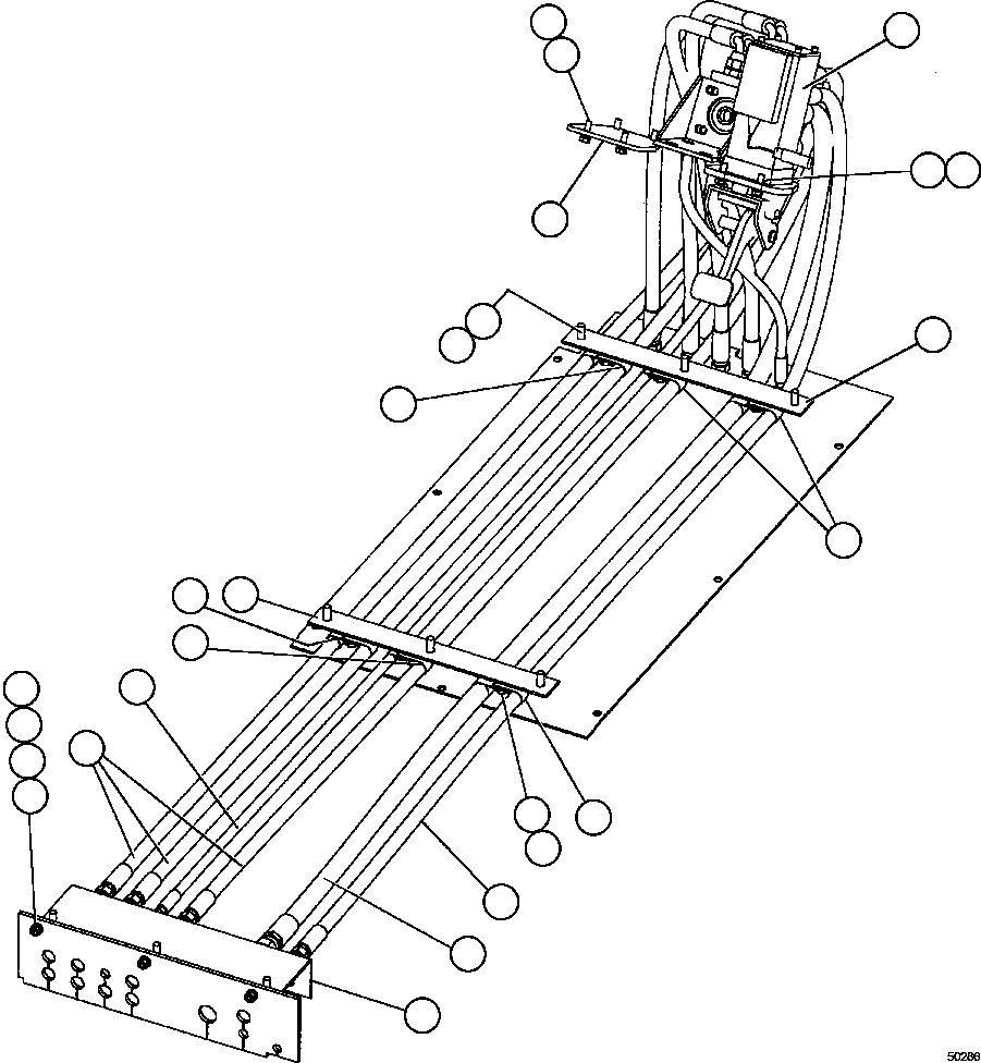 VALVE, BRAKE (SEE FIG 50522) (2) PC1397 KOMATSU