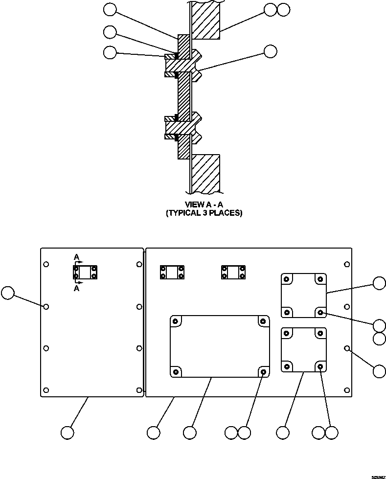SCREW, THUMB - 1/4" - 20NC X 3/4" PB9954 KOMATSU