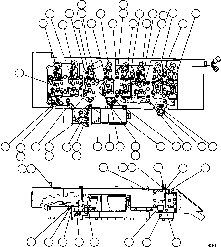 Жгут проводов 562-15-25820 KOMATSU