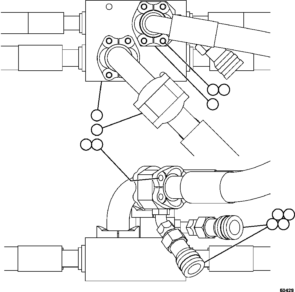 Фланец EH0513 KOMATSU
