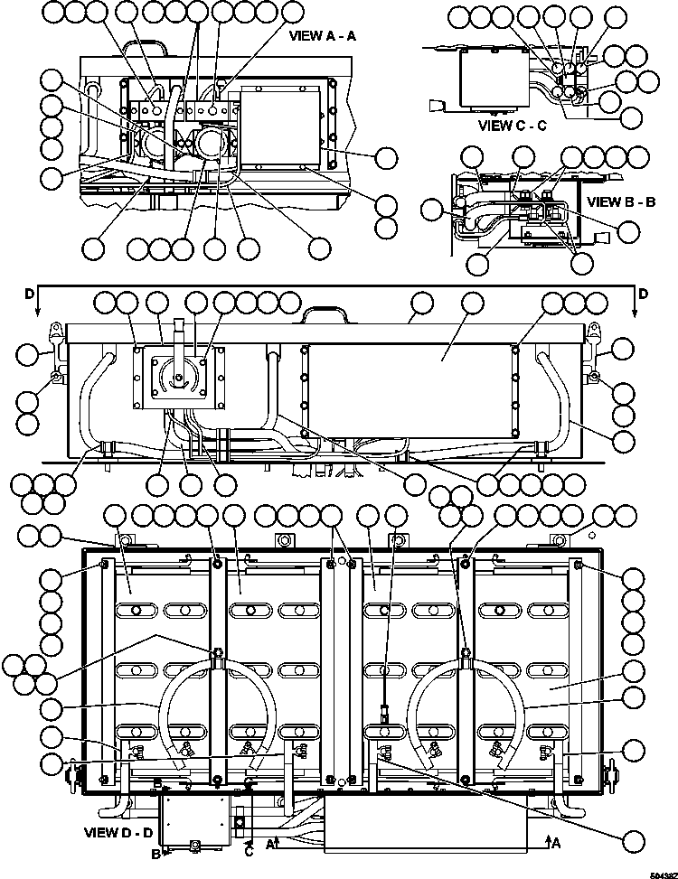 Кронштейн EJ7259 KOMATSU