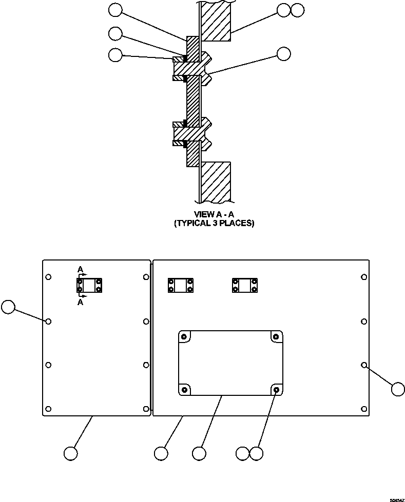 COVER, PANEL - L.H. EK6032 KOMATSU