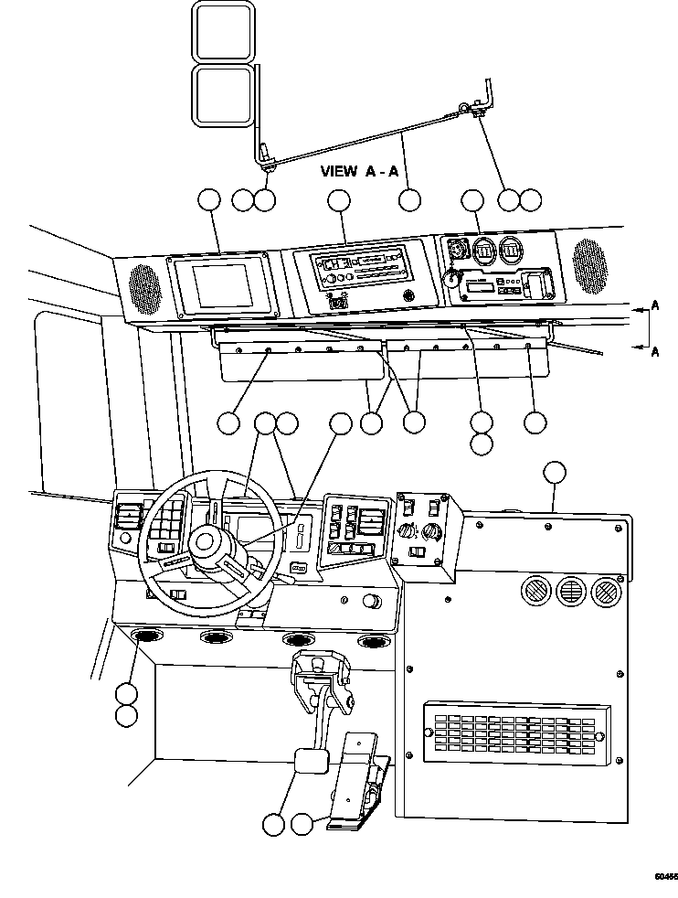 TREADLE, ELECTRONIC (SEE INDEX) EJ6050 KOMATSU