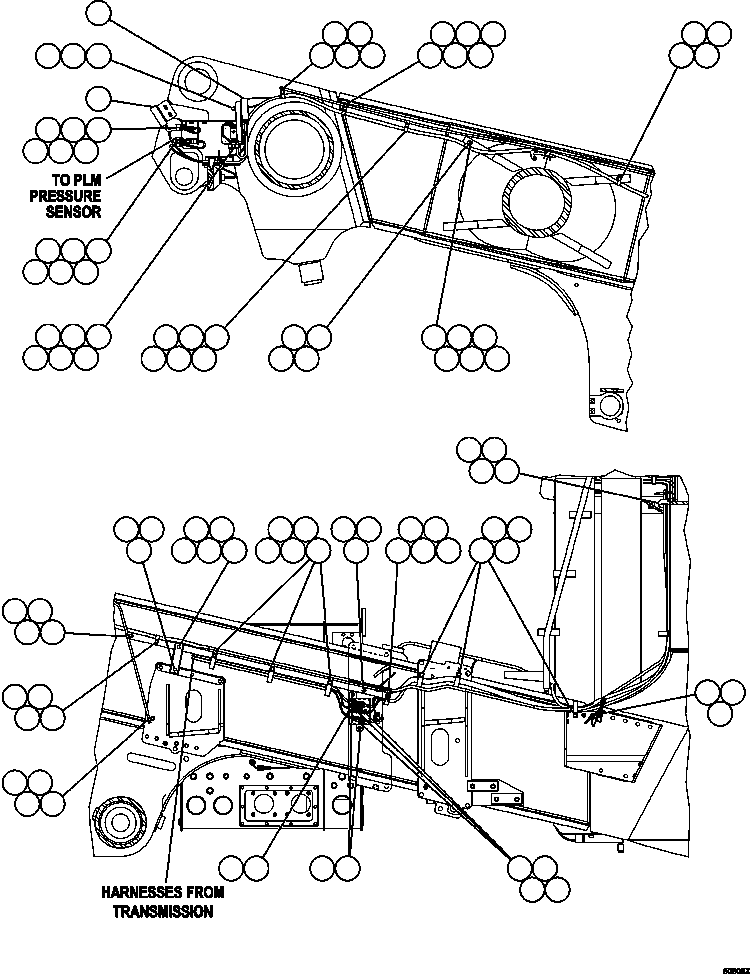 Крышка EK6818 KOMATSU