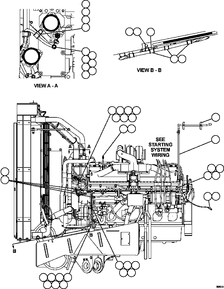 HARNESS - TURBO AIR INLET PC0801 KOMATSU