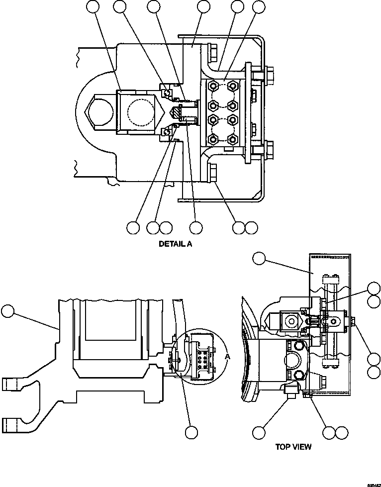 Исполнительный механизм 562-50-33130 KOMATSU