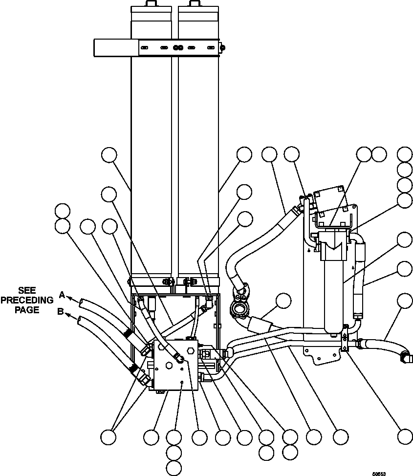 MANIFOLD, BLEEDDOWN (SEE INDEX) EG6159 KOMATSU