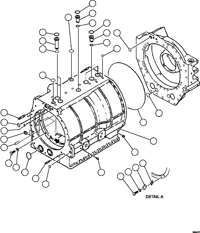 Уплотнительное кольцо (1) 562-15-19610 KOMATSU