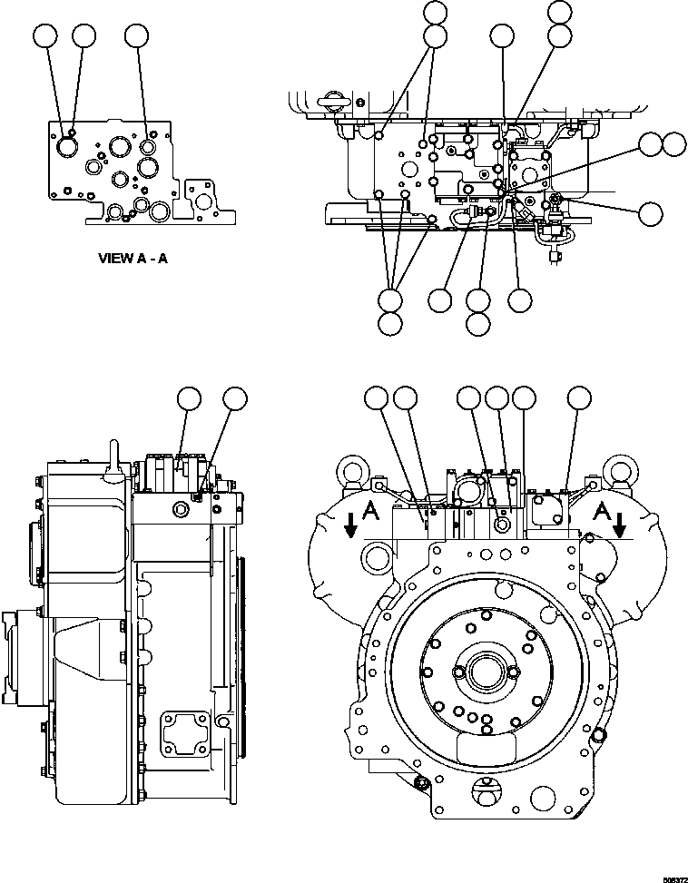 SEAT, VALVE (2) 562-13-46512 KOMATSU
