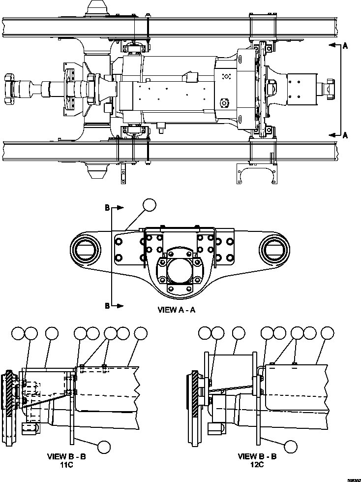 GUARD, DRIVESHAFT EJ1218 KOMATSU