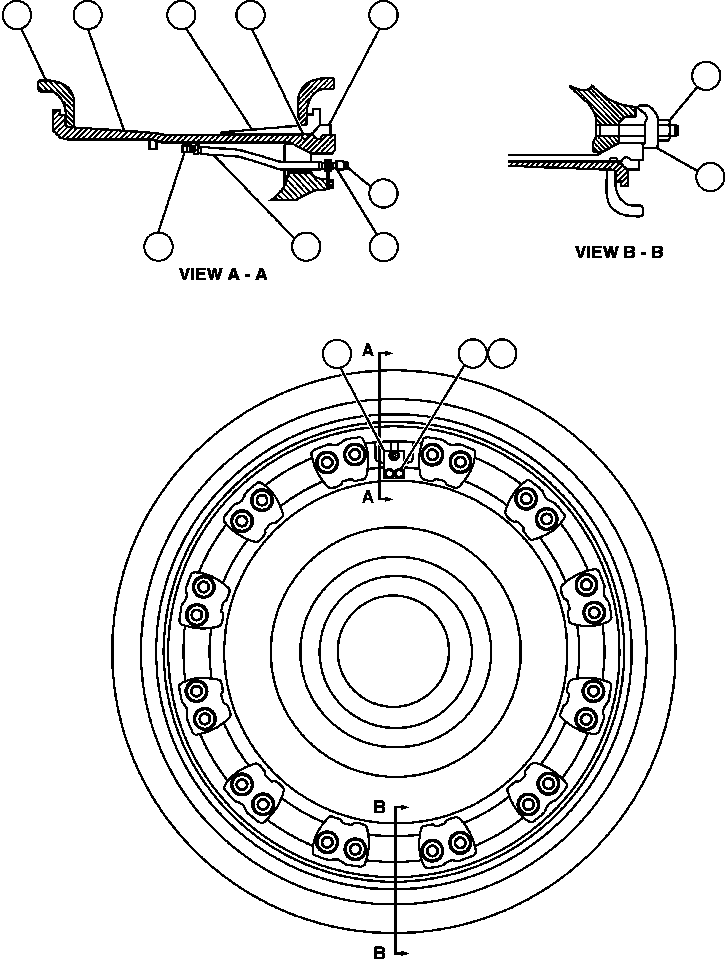 EXTENSION, FLEXABLE PB9639 KOMATSU