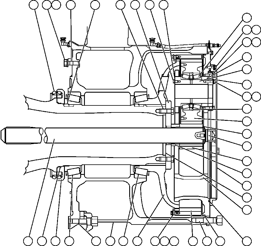 Солнечная шестерня 562-22-12420 KOMATSU
