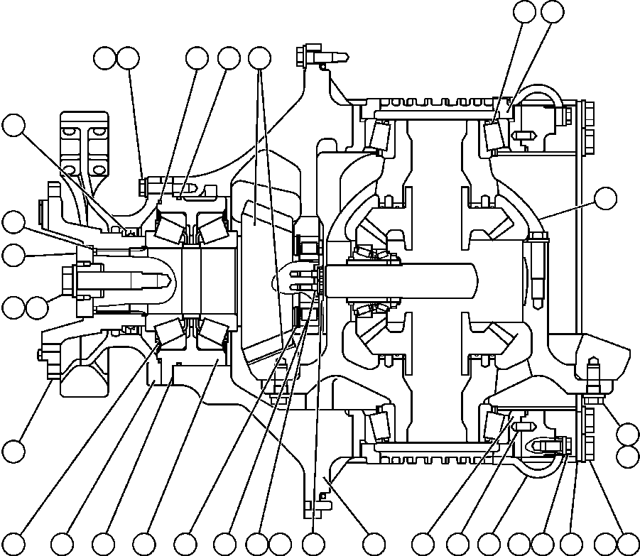 Корпус в сборе 562-22-00050 KOMATSU