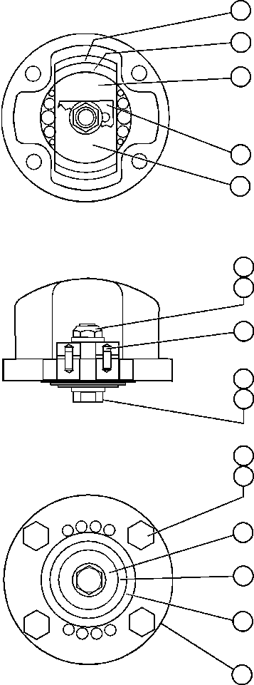 Контргайка 462-09-11160 KOMATSU