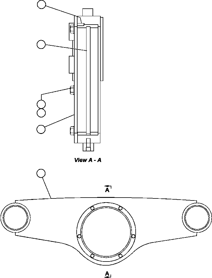Установочный штифт - 1/4" DIA X 1/2" VM0594 KOMATSU