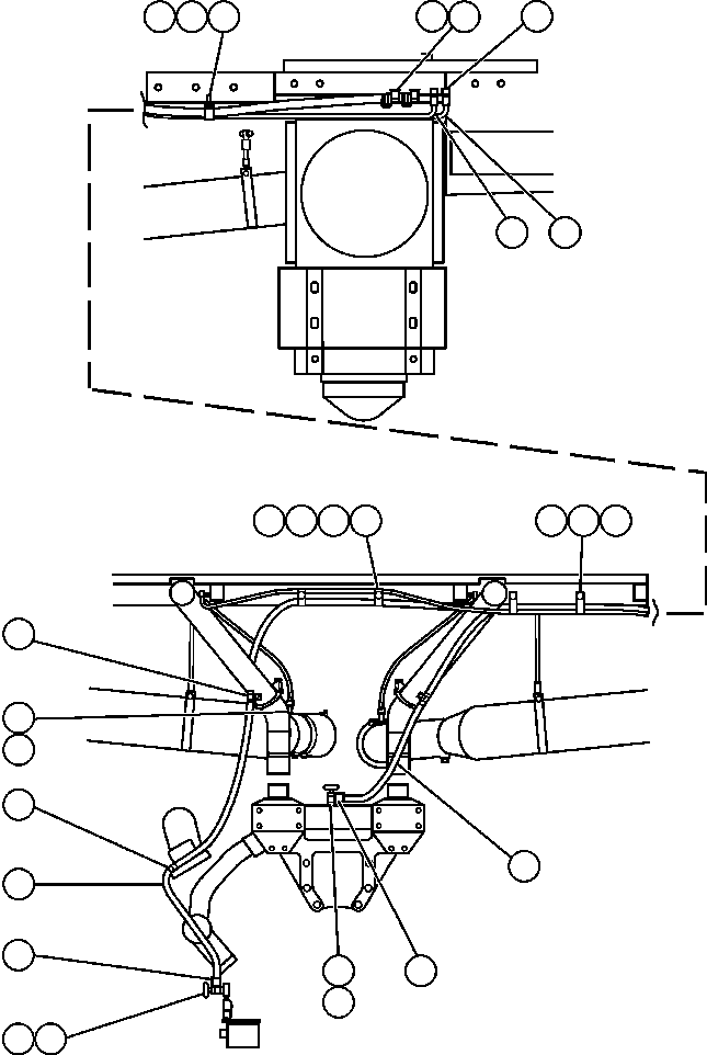 Нейлоновая трубка EF8515 KOMATSU