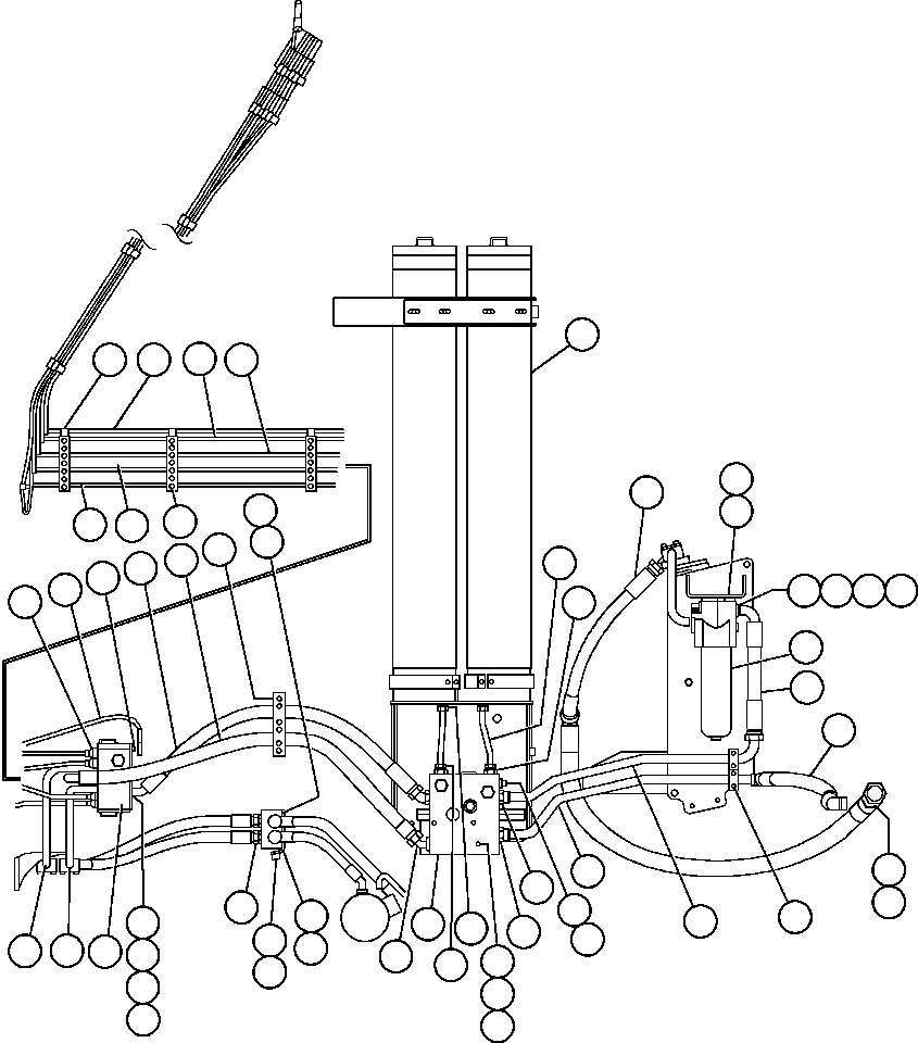 Трубка EF8285 KOMATSU