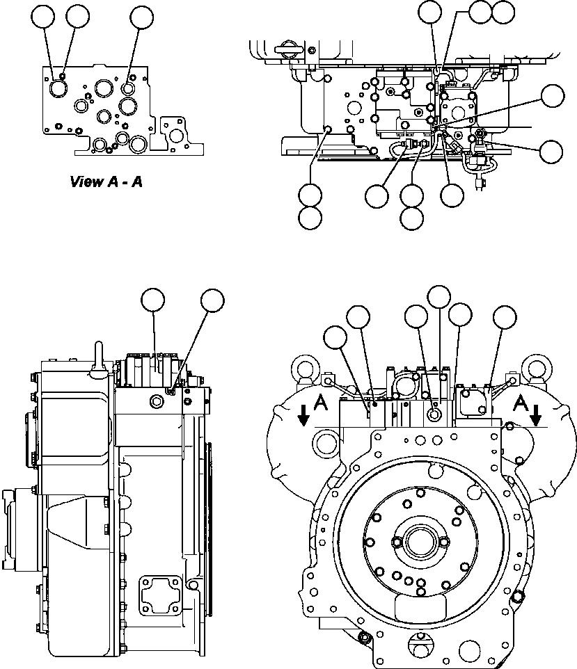 Пробка 07043-01222 KOMATSU