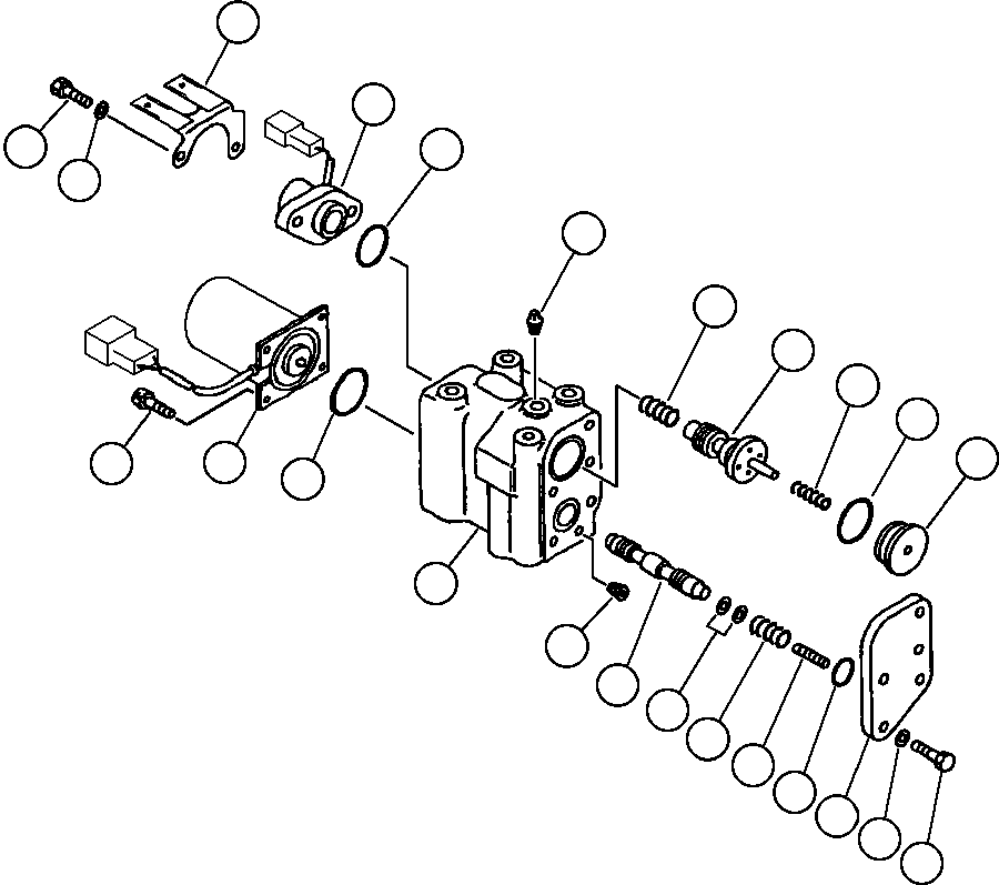 Переключатель в сборе 7861-92-5200 KOMATSU