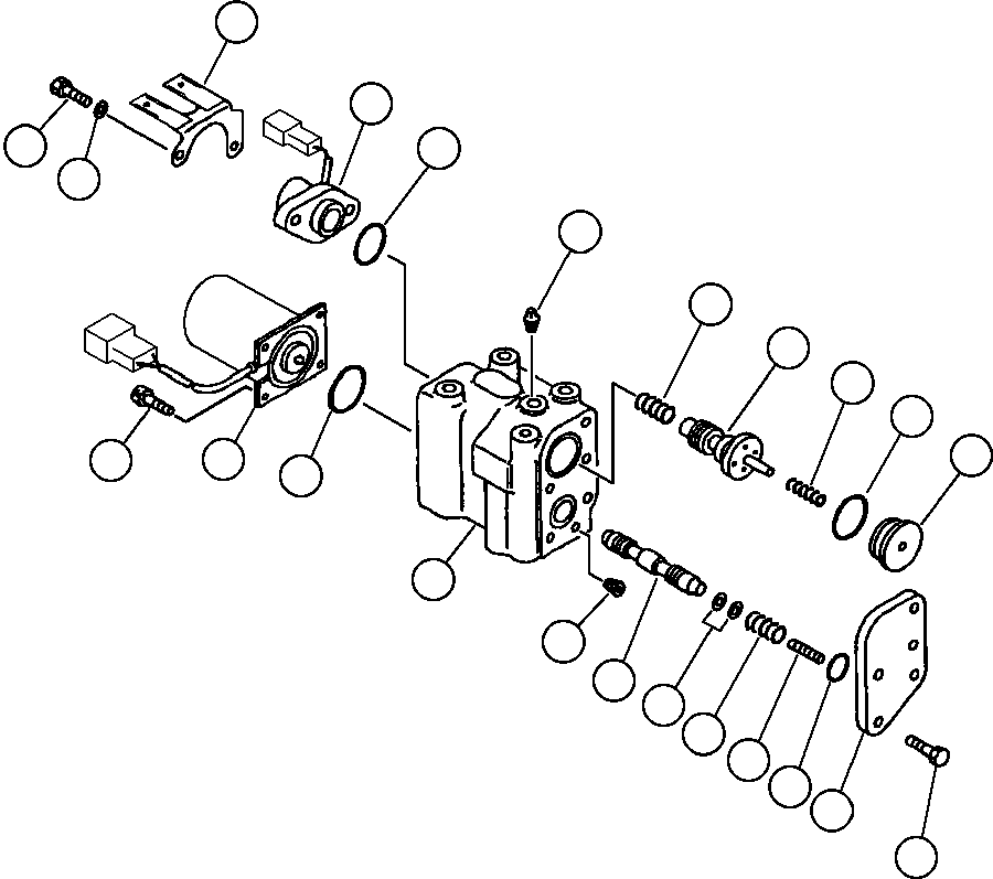 E.C.M.V. ASSEMBLY (SEE FIG 50145) 562-13-46800 KOMATSU