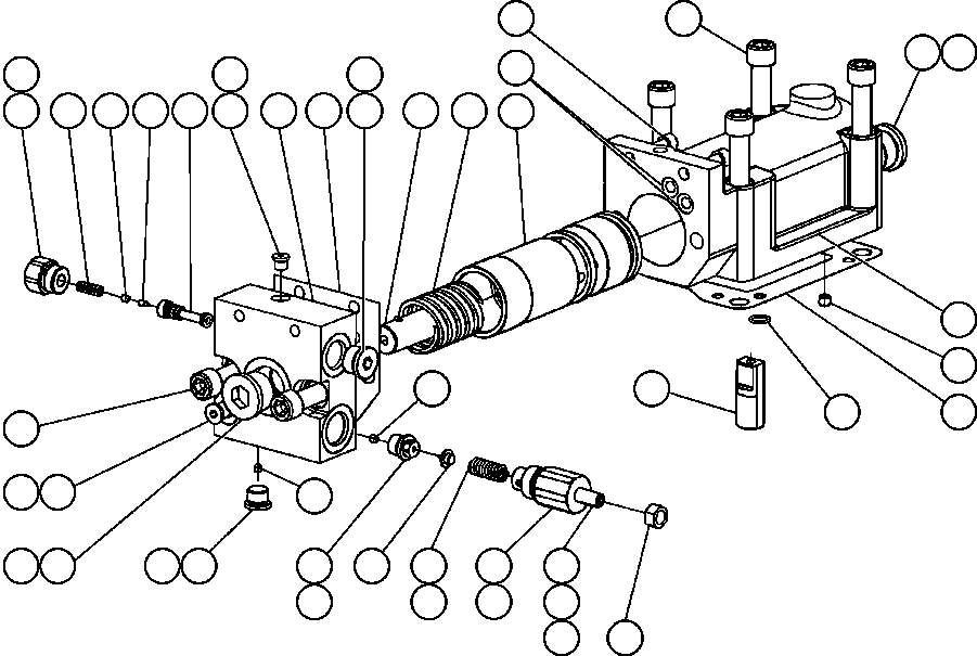 Уплотнительное кольцо (1)/(2) BF1329 KOMATSU