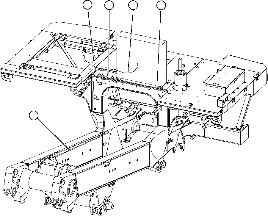 HARNESS, R.H. DECK (2) EG8446 KOMATSU