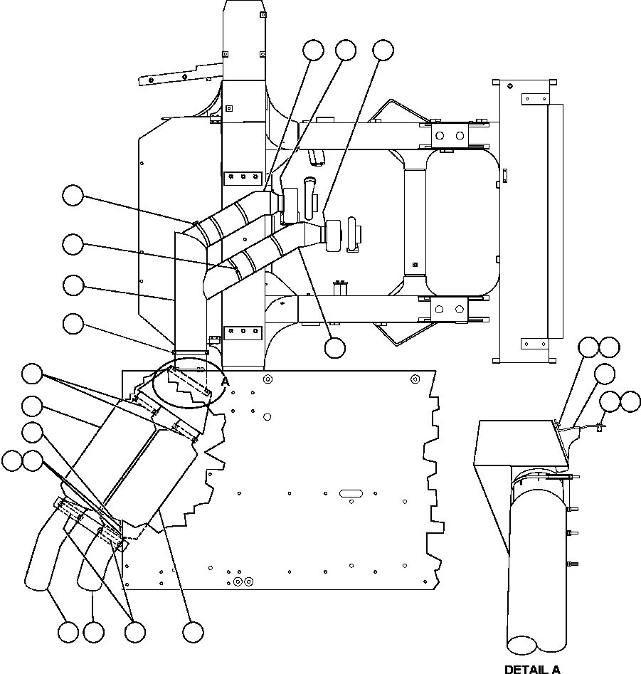COVER, BODY (REAR SIDE) EH0484 KOMATSU