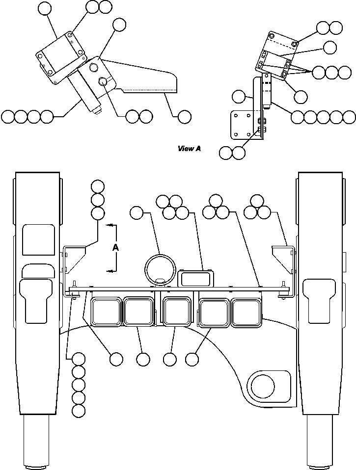 Амортизирующая подушка 565-03-011270 KOMATSU