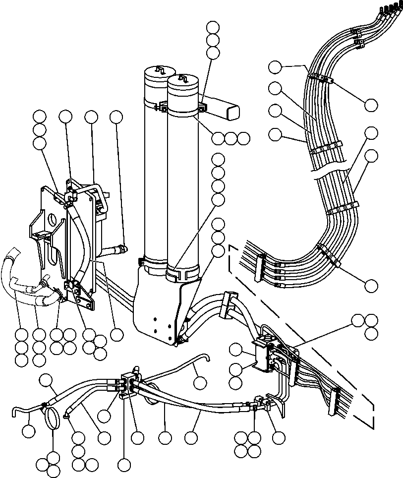CLAMP, MOUNT EG9073 KOMATSU
